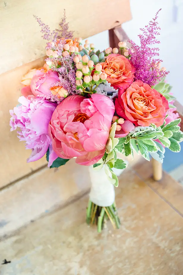 Colorful Wedding Bouquet - Photography: Kemper Mills Fant