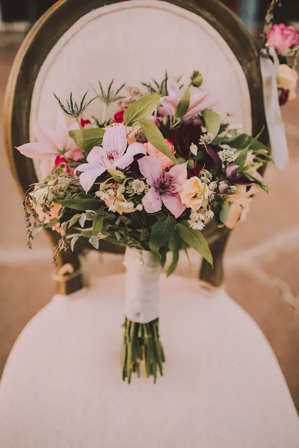 Champagne Wedding Bouquets