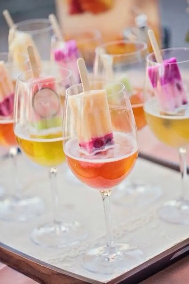 Wedding Popsicle Cocktails - Debbie Kennedy Events