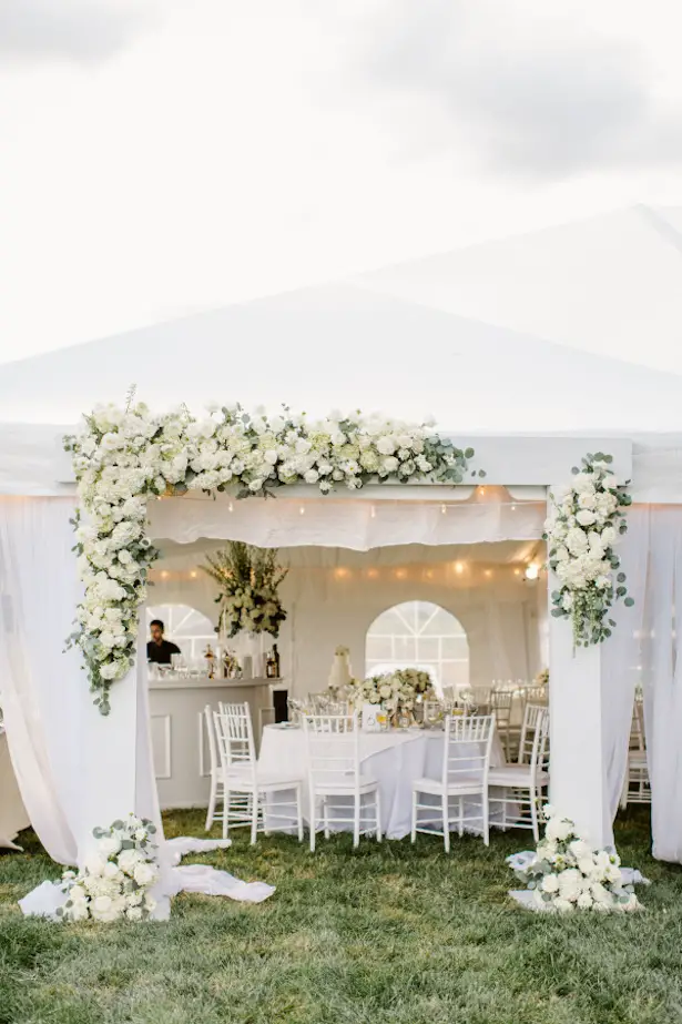 Summer Wedding Tent - Shannon Michele Photography