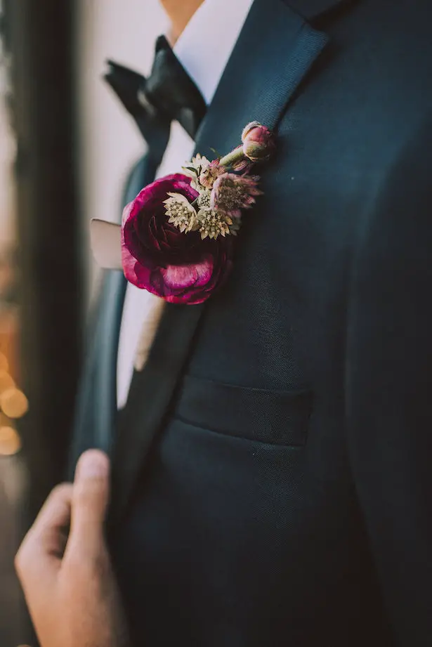 groom boutonnière - Cristina Navarro Photography