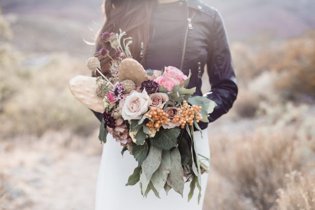Desert inspired wedding bouquet - Coffee Creative Photography