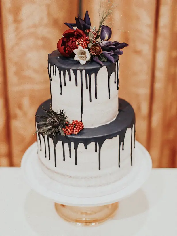 Dripping Wedding Cake - JESSIE SHULTZ PHOTO