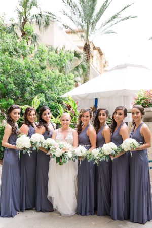 Long bridesmaid dresses - PSJ Photography