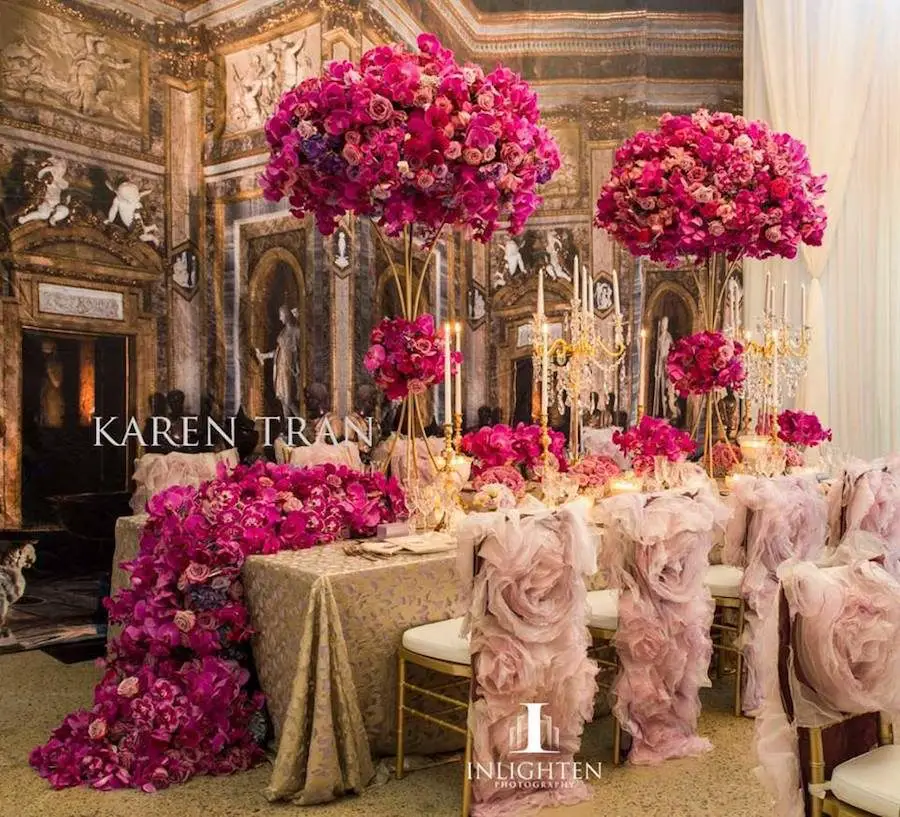 Luxury Wedding Tablescape - Inlighten Photography
