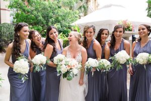 Purple bridesmaid dresses - PSJ Photography