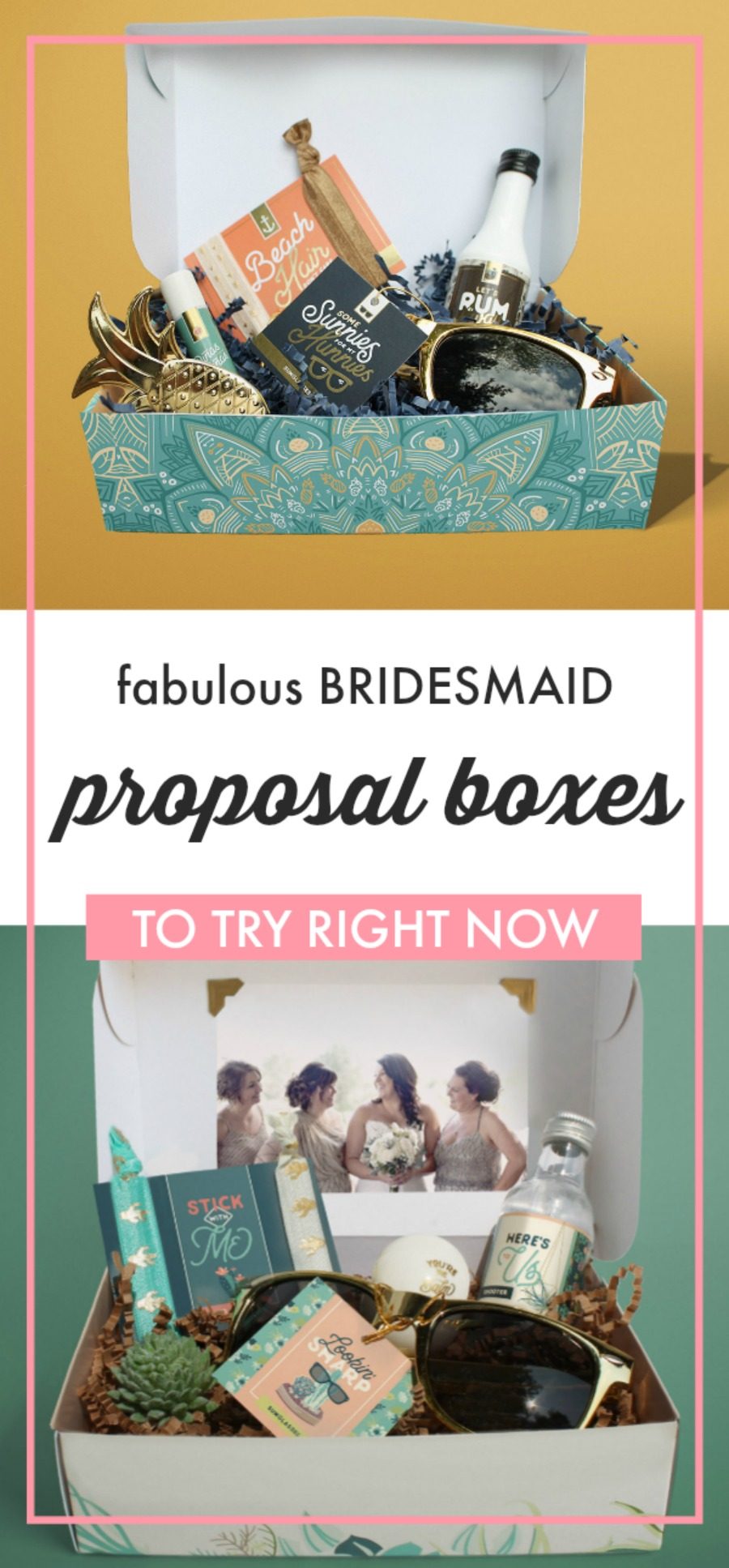 Bridesmaid Proposal Box -Mailbox Melodies