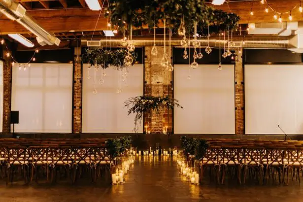 Wedding Installation | Organic Wedding Ceremony Decor