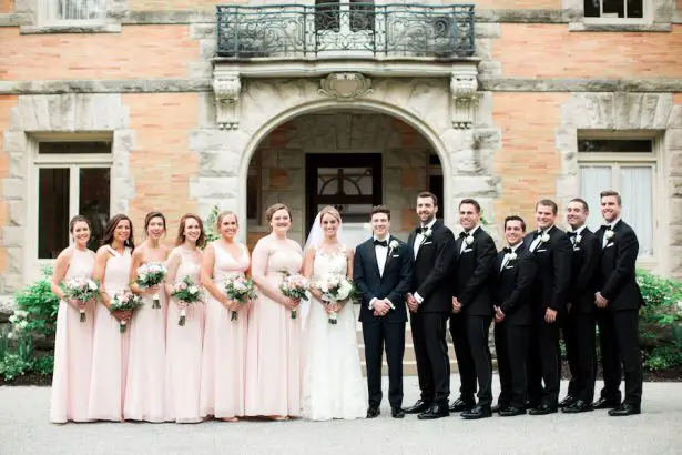 Classic Wedding Party - Lindsay Campbell Photography