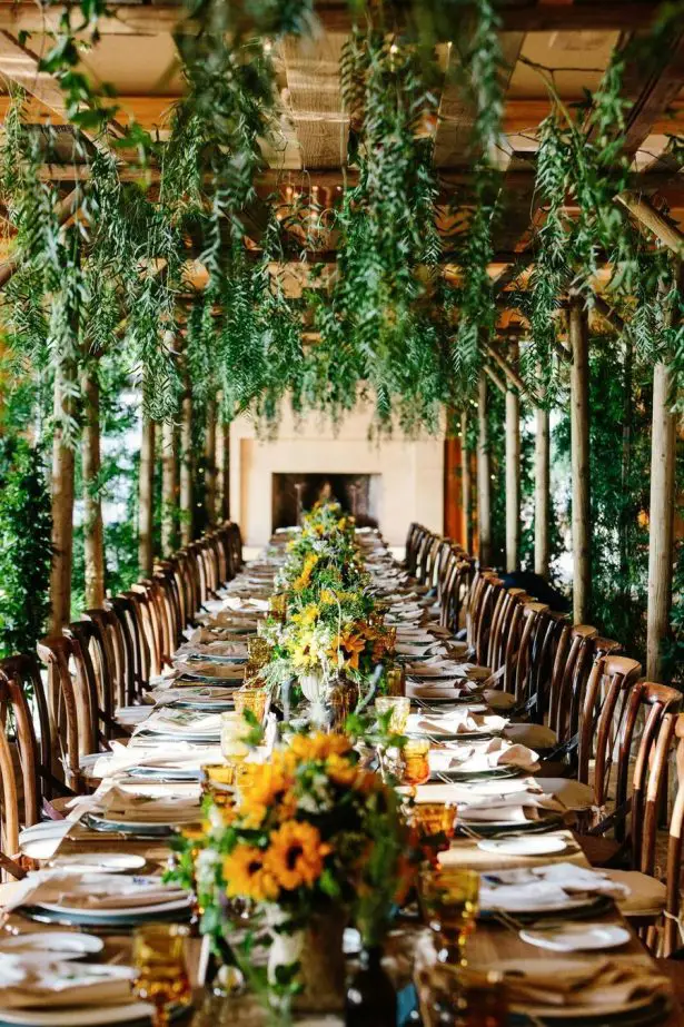 Fall Foliage Wedding Table - Archive Specialty Rentals - Dana Grant Photography - Crosby and John Design