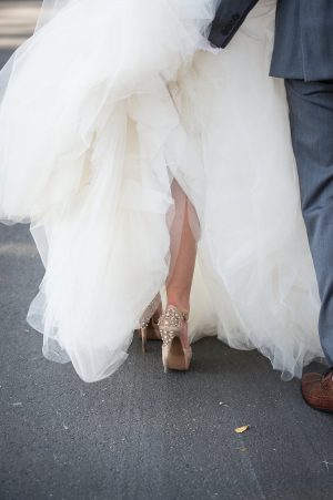 Glamorous Wedding Shoes - Bethany Walter Photography
