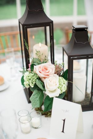 Lantern Wedding Centerpieces - Lindsay Campbell Photography