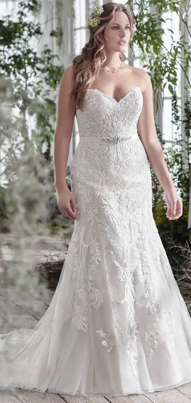 Maggie Sottero Pluss Size Wedding Dress - Winstyn