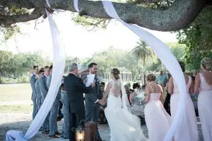 Outdoor Wedding Ceremony - Bethany Walter Photography