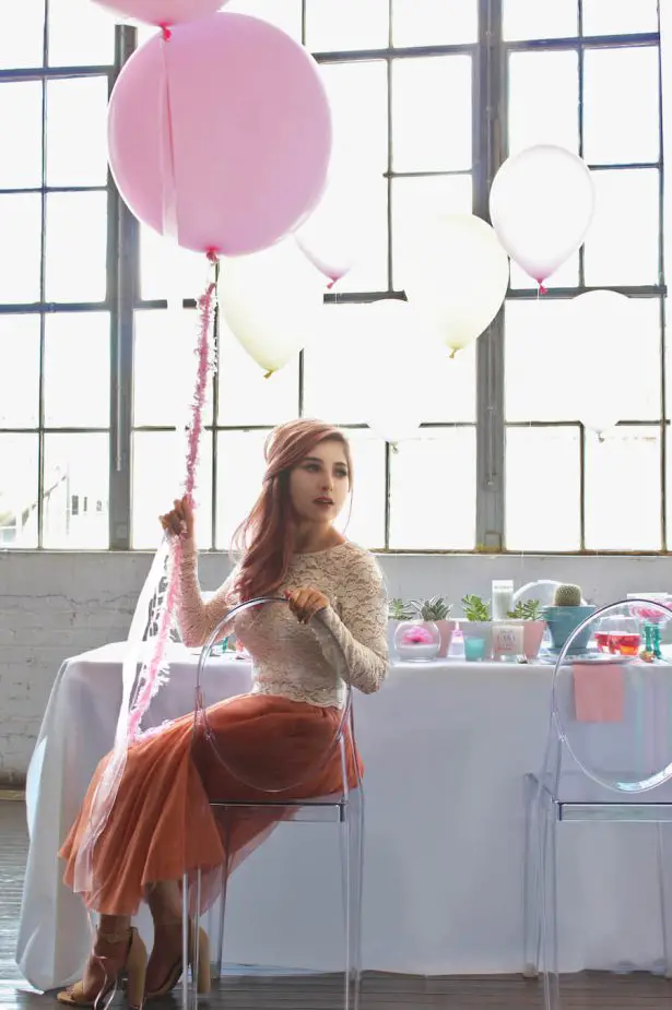 Pink balloons - bridal shower ideas - Belle The Magazine, Ur New Image, MeCupcake