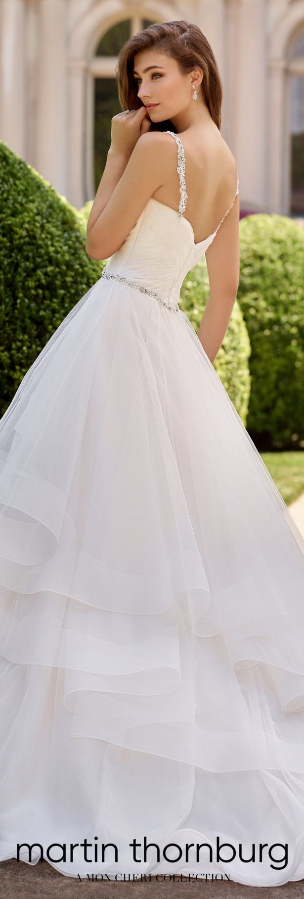 Wedding Dresses by Martin Thornburg, a Mon Cheri Collection - Spring 2018