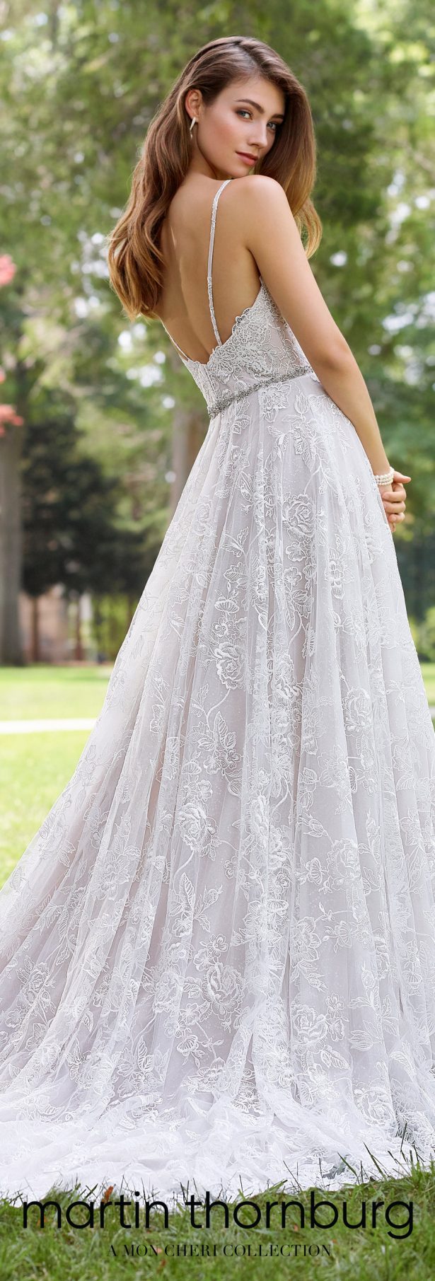 Wedding Dresses by Martin Thornburg, a Mon Cheri Collection - Spring 2018