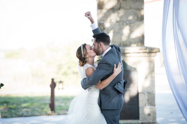 Wedding Kiss - Bethany Walter Photography