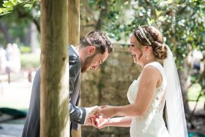 Wedding first look - Bethany Walter Photography