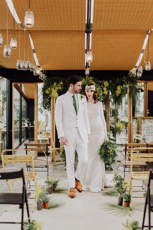Art Decco Wedding Inspiration - Dos de Corazones Photography