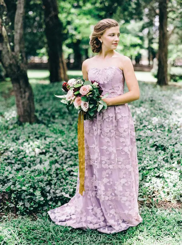 Davids Bridal Bridesmaid Dress - Nikki Santerre Photographer
