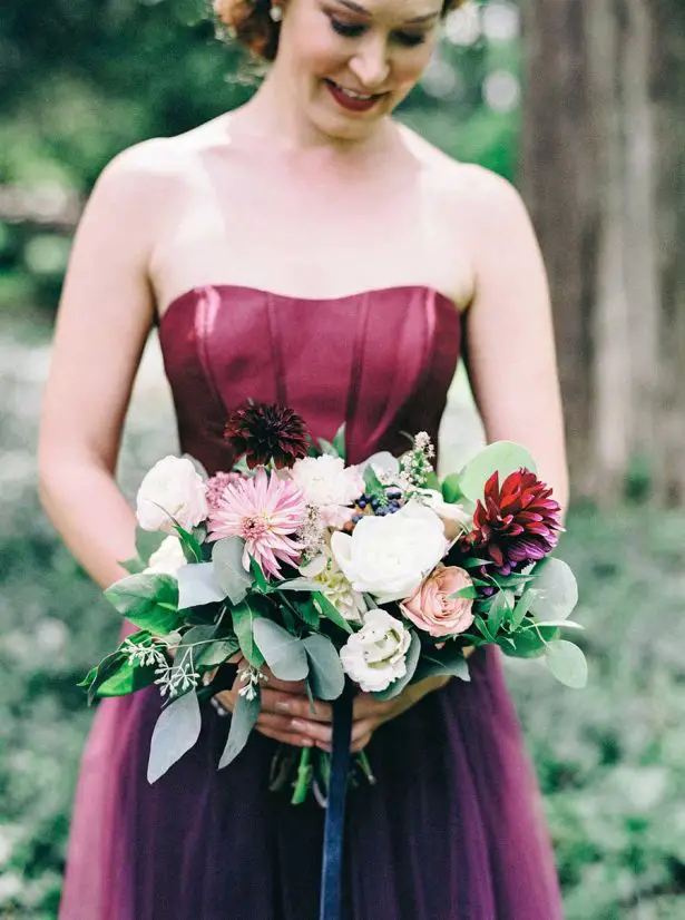 Davids Bridal Bridesmaid Dress - Nikki Santerre Photographer
