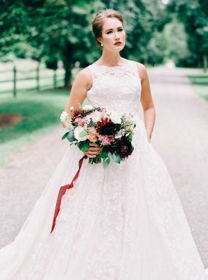 Davids Bridal Wedding Dress - Nikki Santerre Photographer