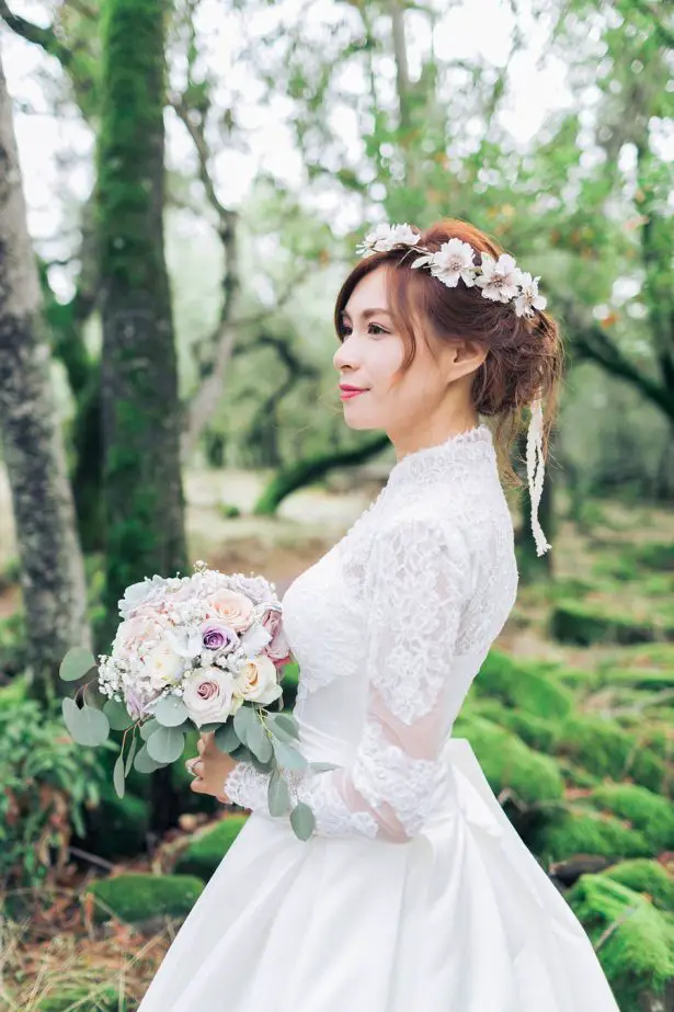 Fall Bridal Look - Stella Yang Photography