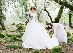 Fall Wedding Dress - Stella Yang Photography
