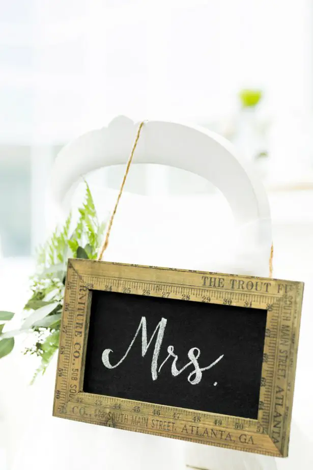 Wedding Sign - Tom Wang Photography