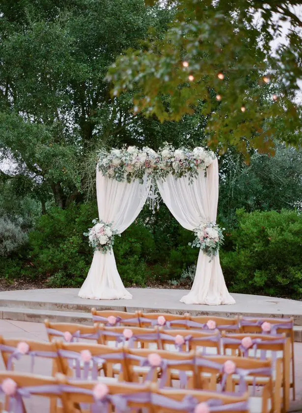 Outdoors Wedding Ceremony Arch - Stella Yang Photography