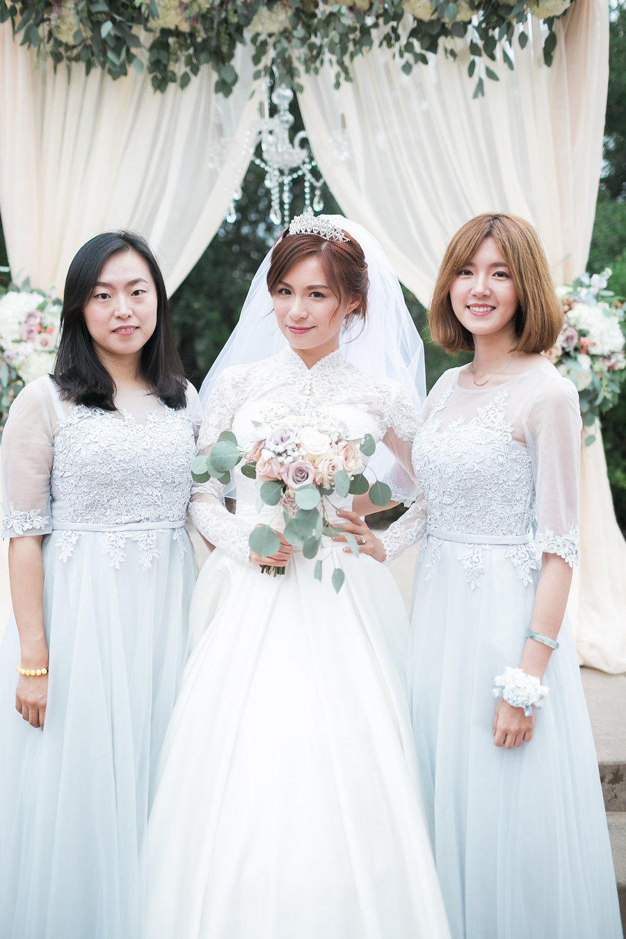 Pastel Bridesmaid Dresses - Stella Yang Photography