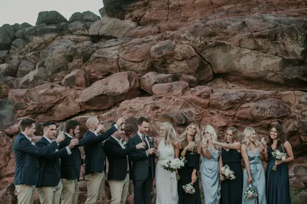 Seaside Wedding Party - Lucas & Co Photography