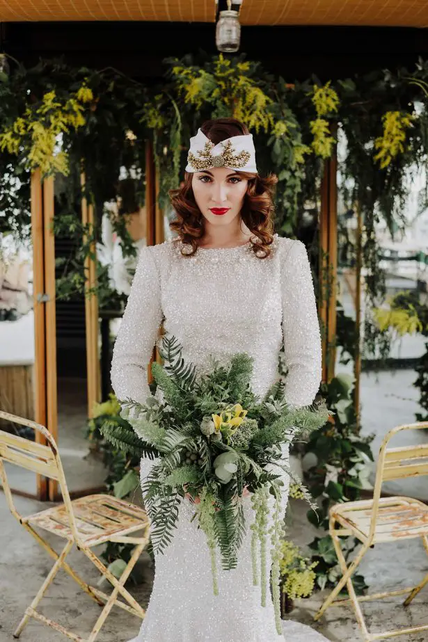 Sophisticated Bride Bouquet - Dos de Corazones Photography