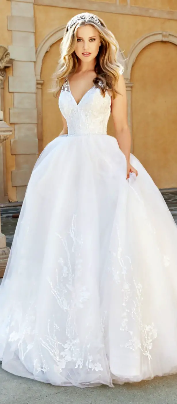 Wedding Dress by Moonlight Bridal 2018 Collection