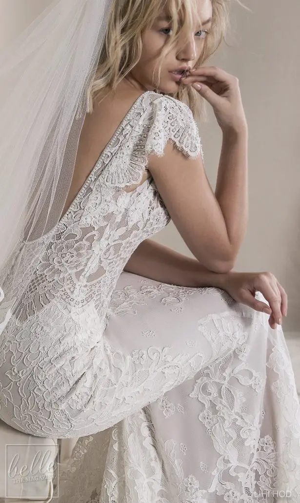 Wedding Dresses by Lihi Hod Fall 2018 Couture Bridal Collection - Luna #WeddingDress