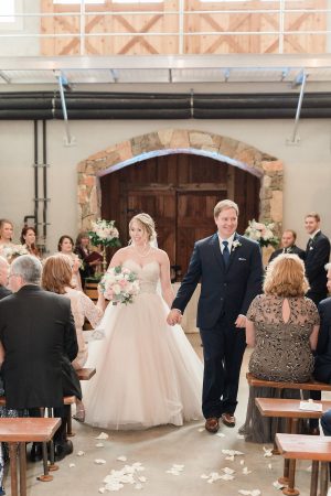 Winery Wedding Ceremony - Alicia Lacey Photography