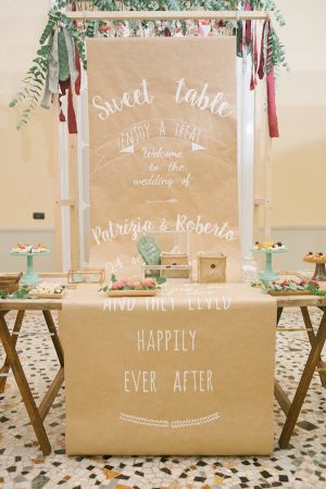 Boho Wedding Dessert Table - Photography: Irene Fucc
