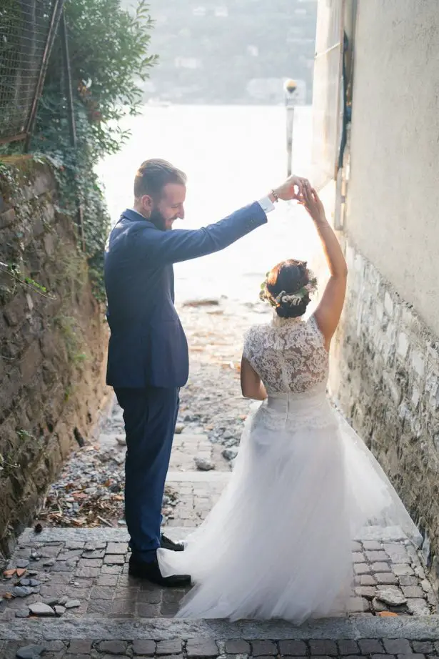 Colorful Boho Lake Como Wedding in Italy - Photography: Irene Fucci