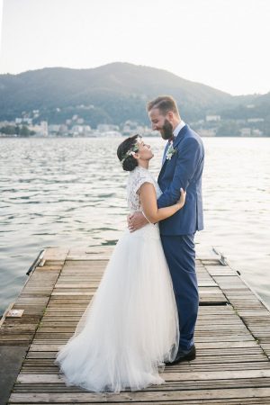 Colorful Boho Lake Como Wedding in Italy - Photography: Irene Fucci