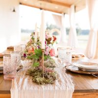 Rustic Elegance Wedding Centerpiece - Alexi Lee Photography