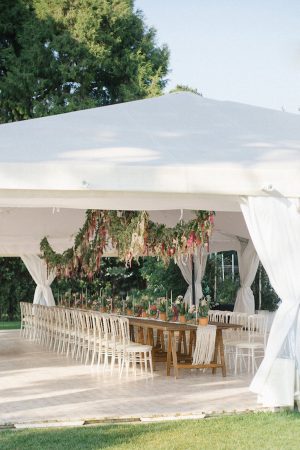 Tent wedding reception - Photography: Irene Fucci