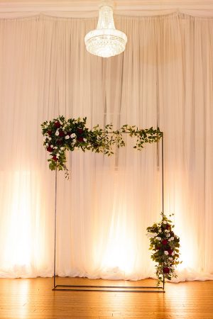 Wedding Ceremony arch - Paige Vaughn Photography