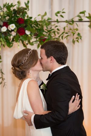 Wedding Kiss - Paige Vaughn Photography