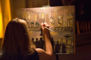 Wedding Painting - Paige Vaughn Photography