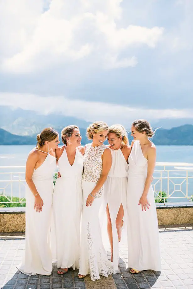 Bridesmaid Dresses - All White Wedding Ideas - 021. Moana Events - Christie Pham Photography