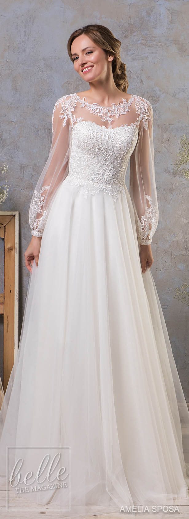 Amelia Sposa Fall 2018 Wedding Dresses
