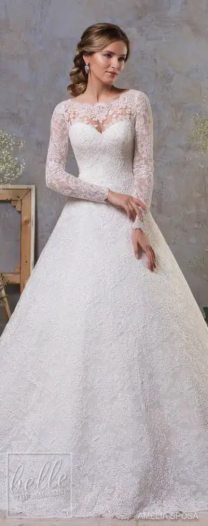 Winter Wedding Dress - Amelia Sposa Fall 2018 Wedding Dresses