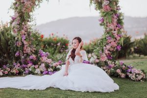 Beautiful Floral Arch - Donna Lams Photo