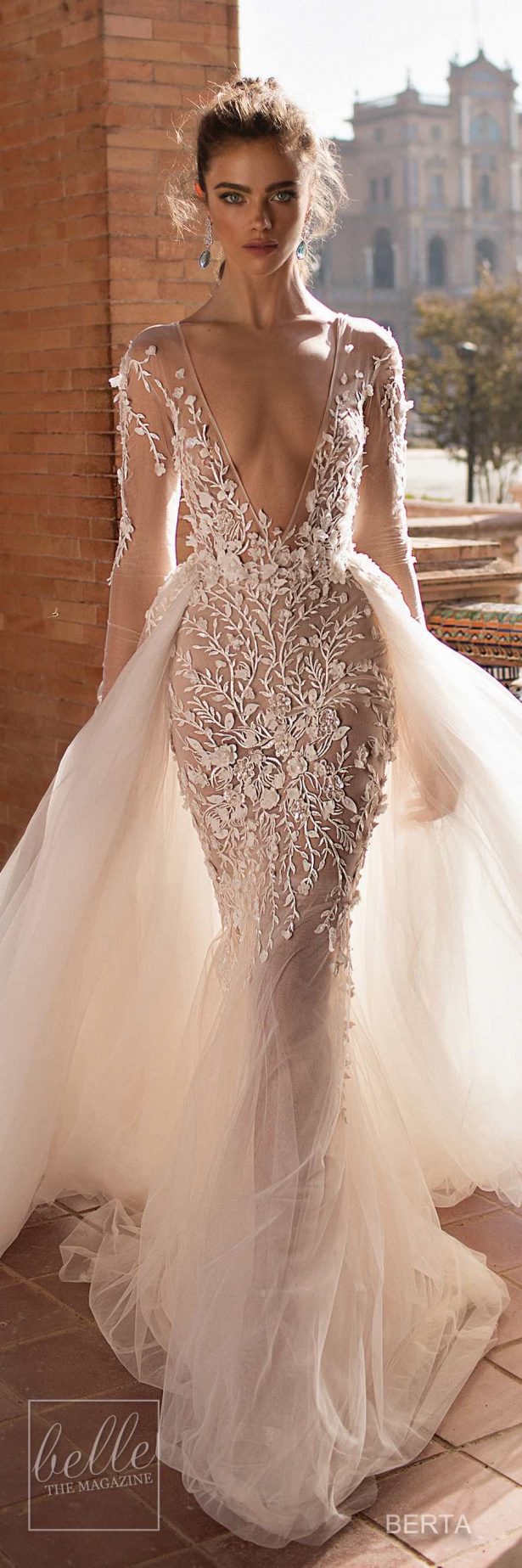 Winter Wedding Dress - Berta Seville Wedding Dress Collection #weddingdress #bridalgown